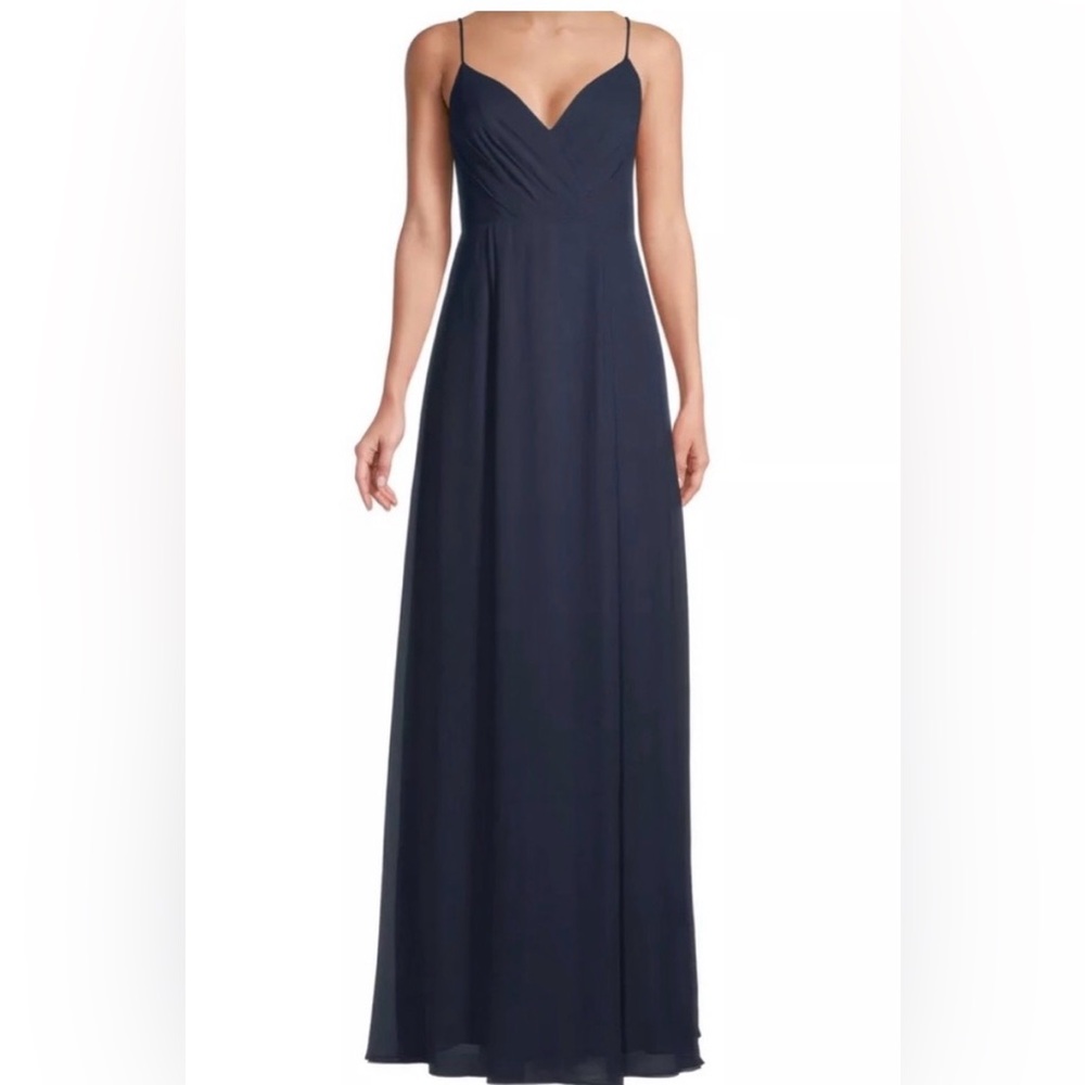 Bill Levkoff Navy Blue Dress - Size XS - NEW WITH TAGS